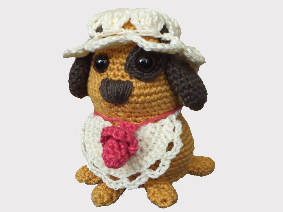 puppy dog amigurumi crochet pattern