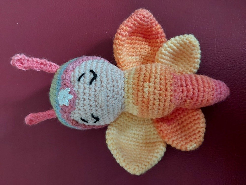 Butterfly &quot;Flora&quot; - PDF crochet pattern