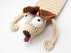 Amigurumi Crochet Dog Bookmark