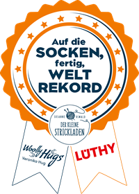 Offizielles Logo – Sockenweltrekord