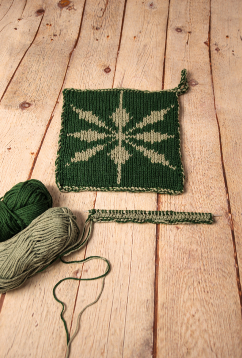 Blog-Inhaltsbild für 'Gestrickte Topflappen: So mag ich sie am liebsten'