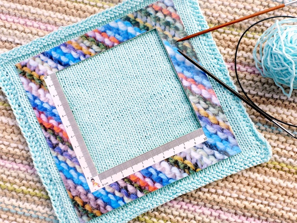 Blog-Inhaltsbild für 'DIY-Projekt: Zählrahmen für Maschenproben'