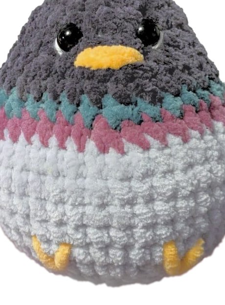 Blog-Inhaltsbild für 'Kostenlose Häkelanleitung der Taube Tilda'