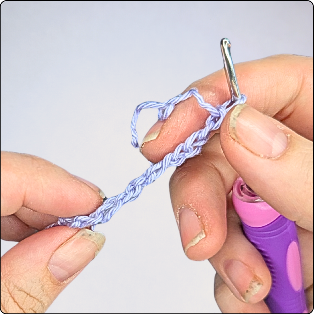 Ergebnis zu geringer Fadenspannung