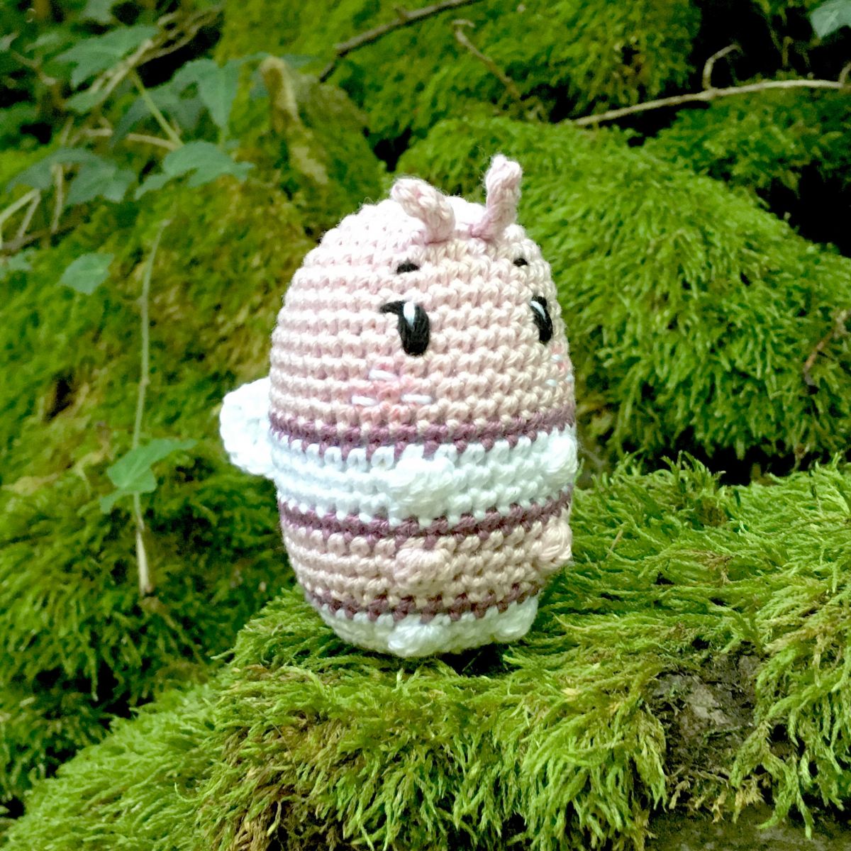 Blog-Inhaltsbild für 'Kostenlose Häkelanleitung Motte Milly'