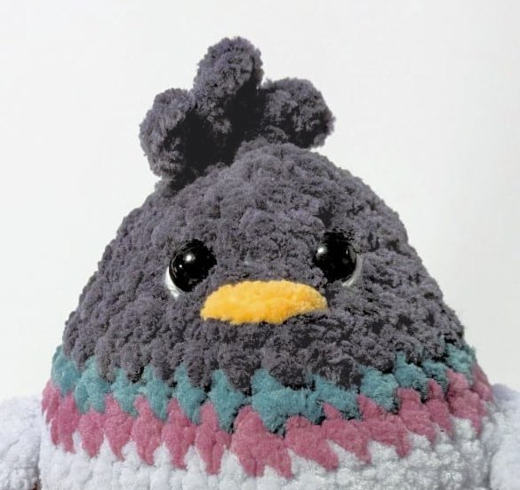 Blog-Inhaltsbild für 'Kostenlose Häkelanleitung der Taube Tilda'