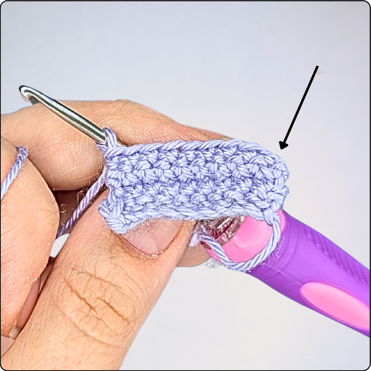 Wendeluftmasche vergessen