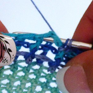 Blog-Inhaltsbild für 'Reliefstäbchen häkeln'