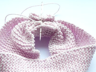 Blog-Inhaltsbild für 'Stricken lernen - Stirnband aus rechten Maschen'