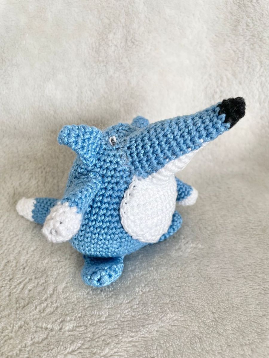 Blog-Inhaltsbild für 'Kostenlose Häkelanleitung: Kleiner Ameisenbär – Dein neues Lieblingsprojekt!'