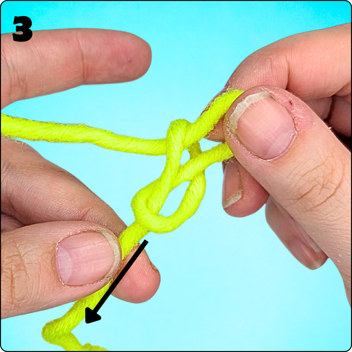 Blog-Inhaltsbild für '🧶 Häkeln für Kinder – Teil 1: Die ersten Schritte'