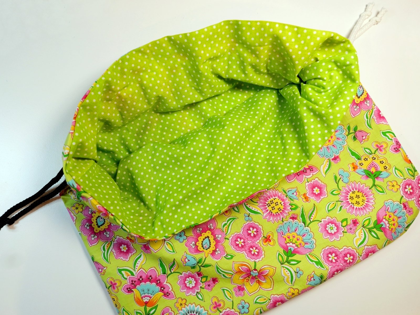 Blog-Inhaltsbild für 'Zugbeutel mit Innenfutter selbst nähen - Kostenlose Nähanleitung'