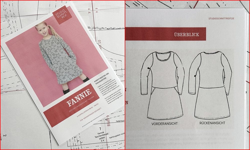 Blog-Inhaltsbild für 'Cooles Kinderkleid mit Taschen nähen'