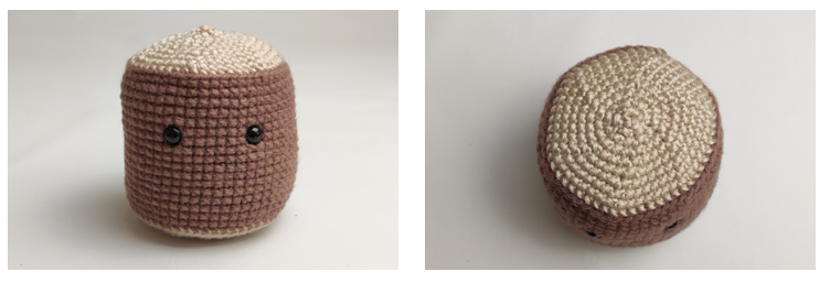 Blog content image for 'Crochet pattern wood stump Stumpy'