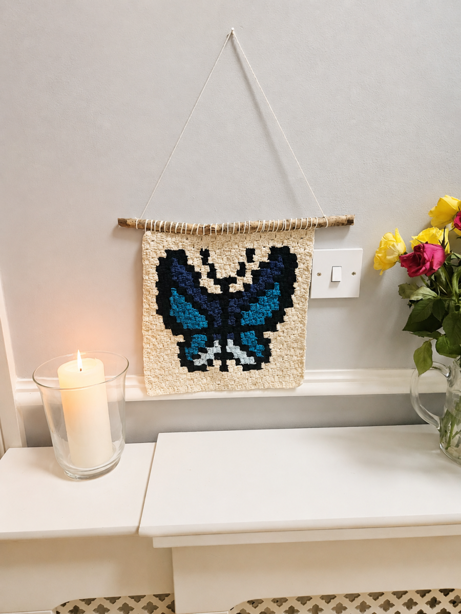 Blog content image for 'Butterfly Wall Hangings – A Summery Crochet Pattern'