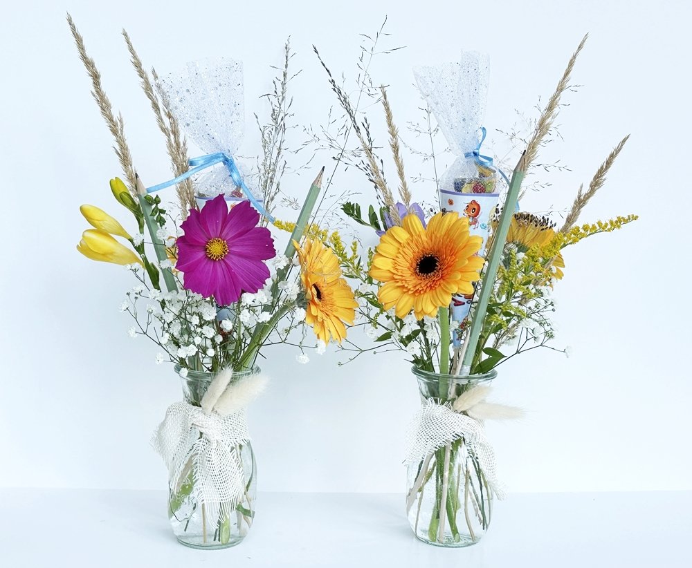 Blog-Inhaltsbild für 'DIY - Themenbezogene Tischdekorationen zur Einschulung selbst gestalten'