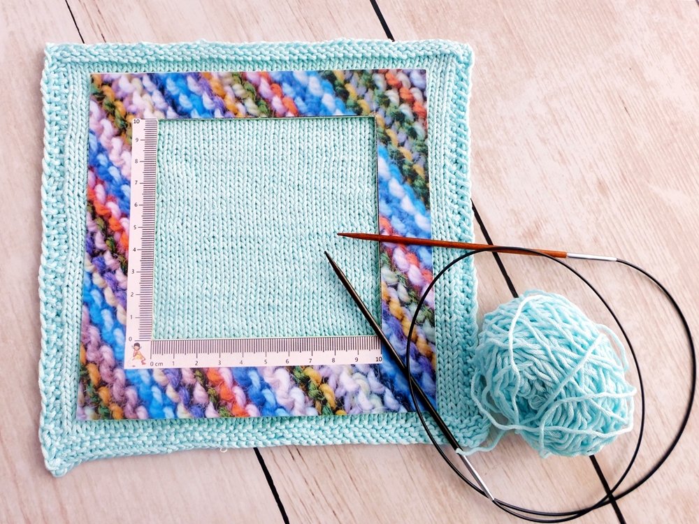 Blog-Inhaltsbild für 'DIY-Projekt: Zählrahmen für Maschenproben'