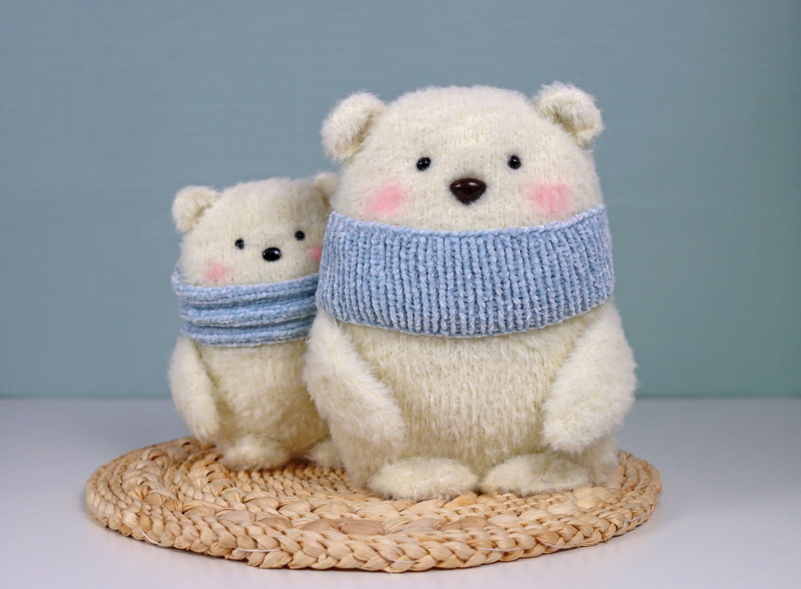 Blog-Inhaltsbild für 'Eisbären stricken'