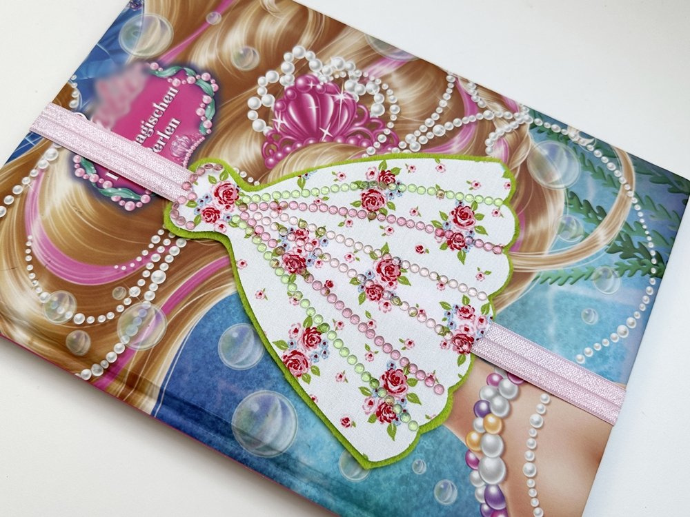 Blog-Inhaltsbild für 'Bastel-Idee: Lesezeichen im Prinzessinnen-Look'