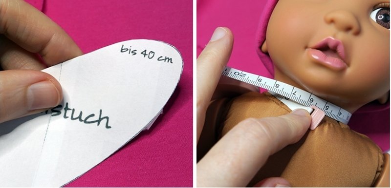 Blog-Inhaltsbild für 'Teil 1 - Meine ersten selbst genähten Puppensachen'