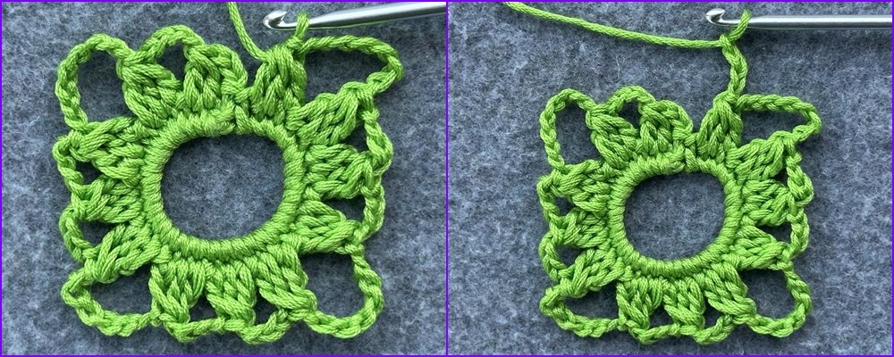 Blog-Inhaltsbild für 'Verspieltes Duftkissen oder Deko aus Garnresten - Kostenlose Häkelanleitung'