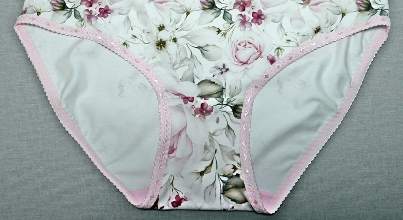 Blog-Inhaltsbild für 'Damenslips einfach selber nähen - Teil 2: Bündchen einfassen, Varianten, Tipps und Tricks'