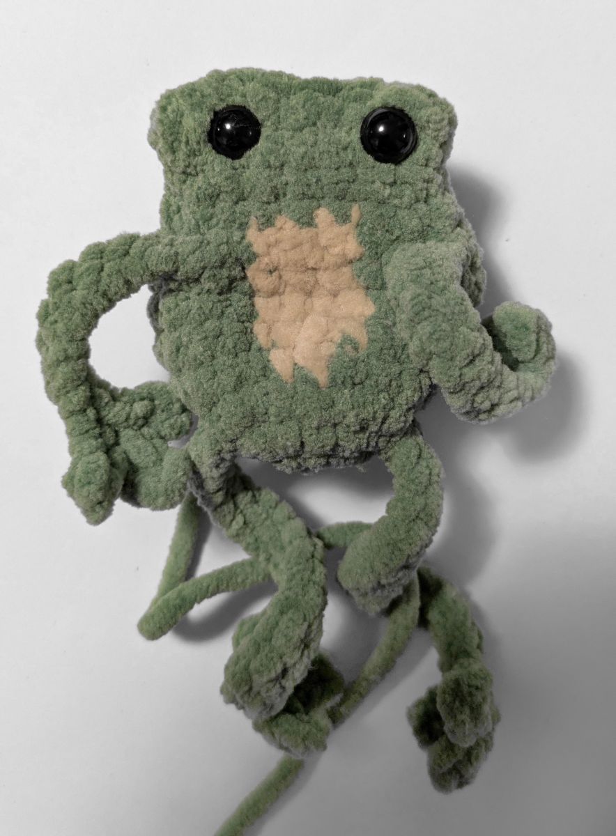 Blog-Inhaltsbild für 'Kostenlose Häkelanleitung vom Frosch Frodo'