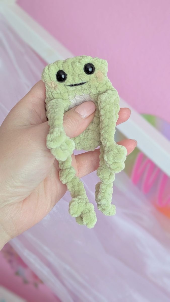 Blog-Inhaltsbild für 'Kostenlose Häkelanleitung vom Frosch Frodo'