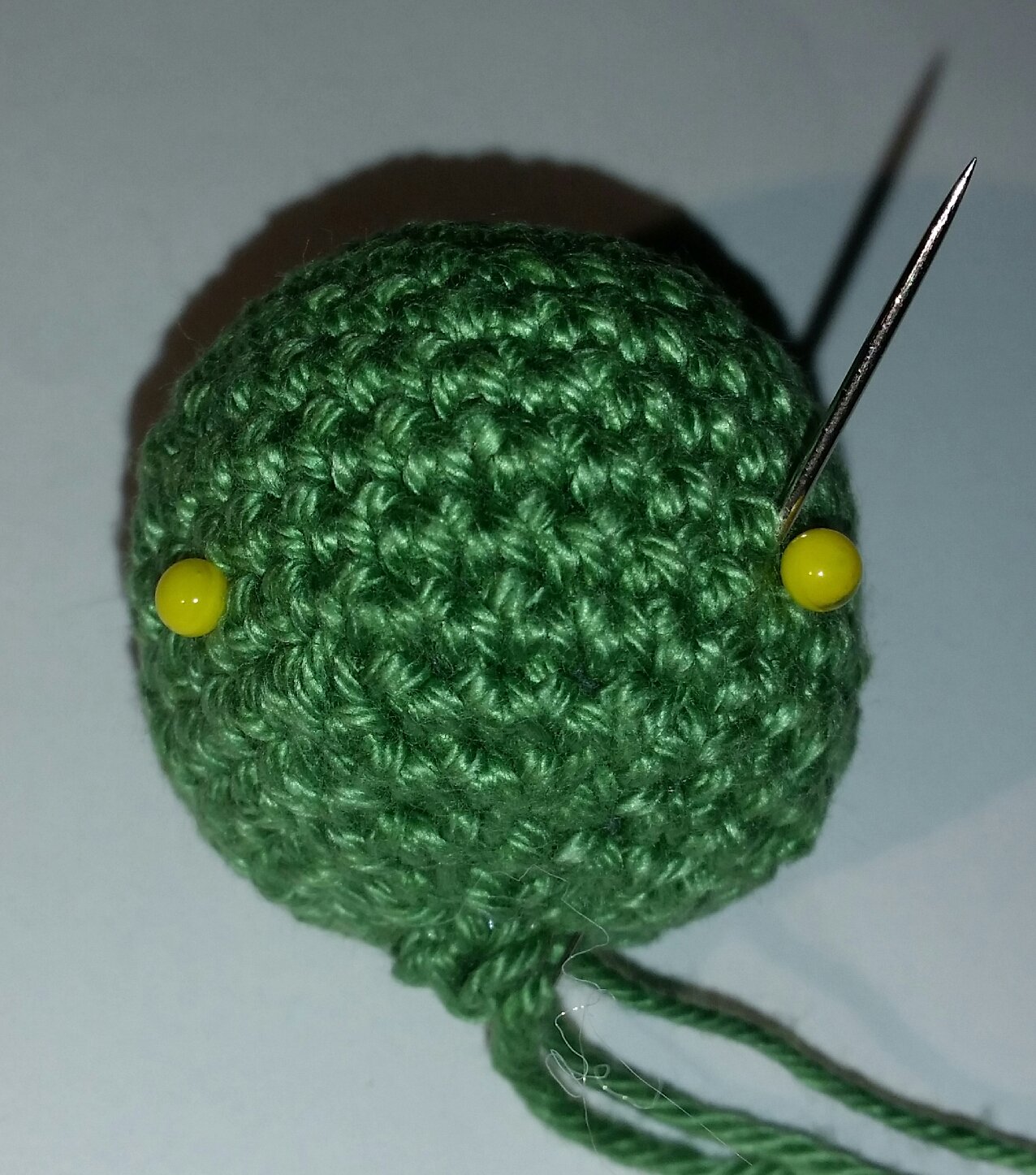 Blog-Inhaltsbild für 'Häkelanleitung Meeresschildkröte Stecki , Nadelkissen'