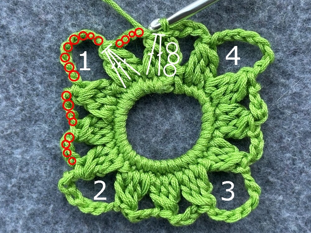 Blog-Inhaltsbild für 'Verspieltes Duftkissen oder Deko aus Garnresten - Kostenlose Häkelanleitung'