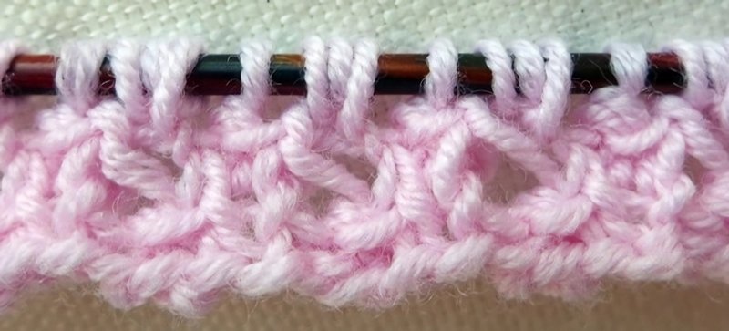 Blog-Inhaltsbild für 'Gratis Strickanleitung Decke im Röschenmuster'