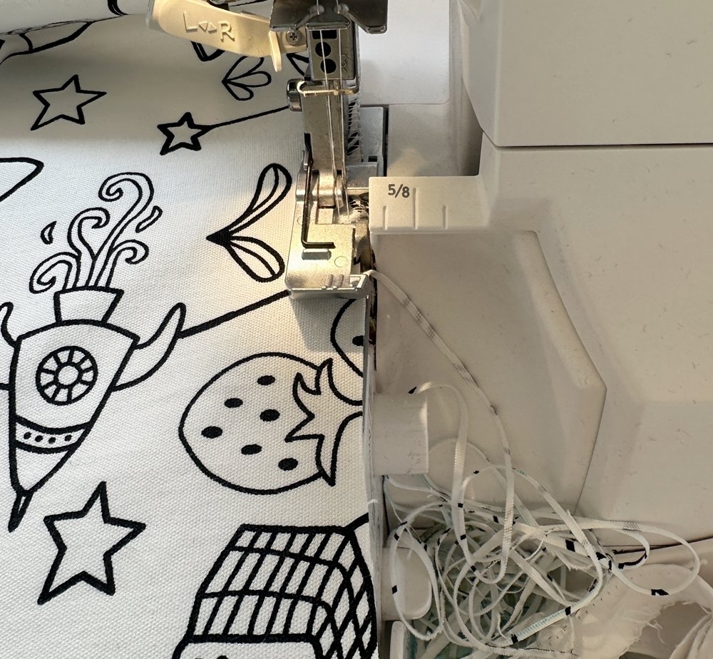 Blog-Inhaltsbild für 'Nähprojekt für Nähanfänger = Beschäftigungsidee für die ganze Familie'