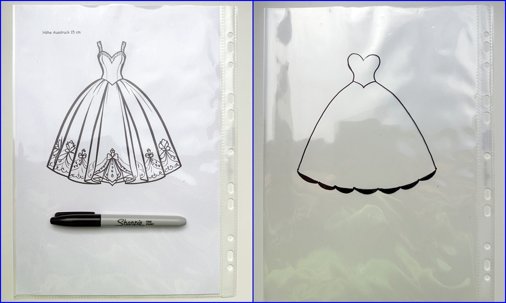Blog-Inhaltsbild für 'Bastel-Idee: Lesezeichen im Prinzessinnen-Look'