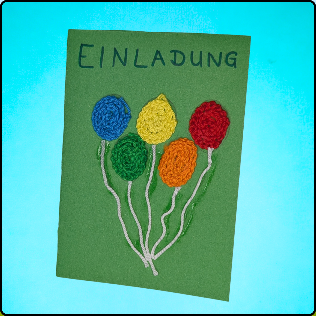 Schnüre fertig geklebt