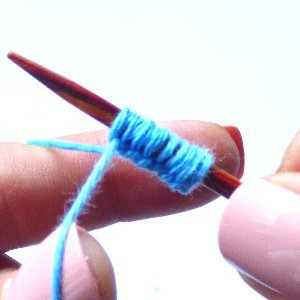 Blog-Inhaltsbild für 'Stricken lernen - Maschen aufnehmen'