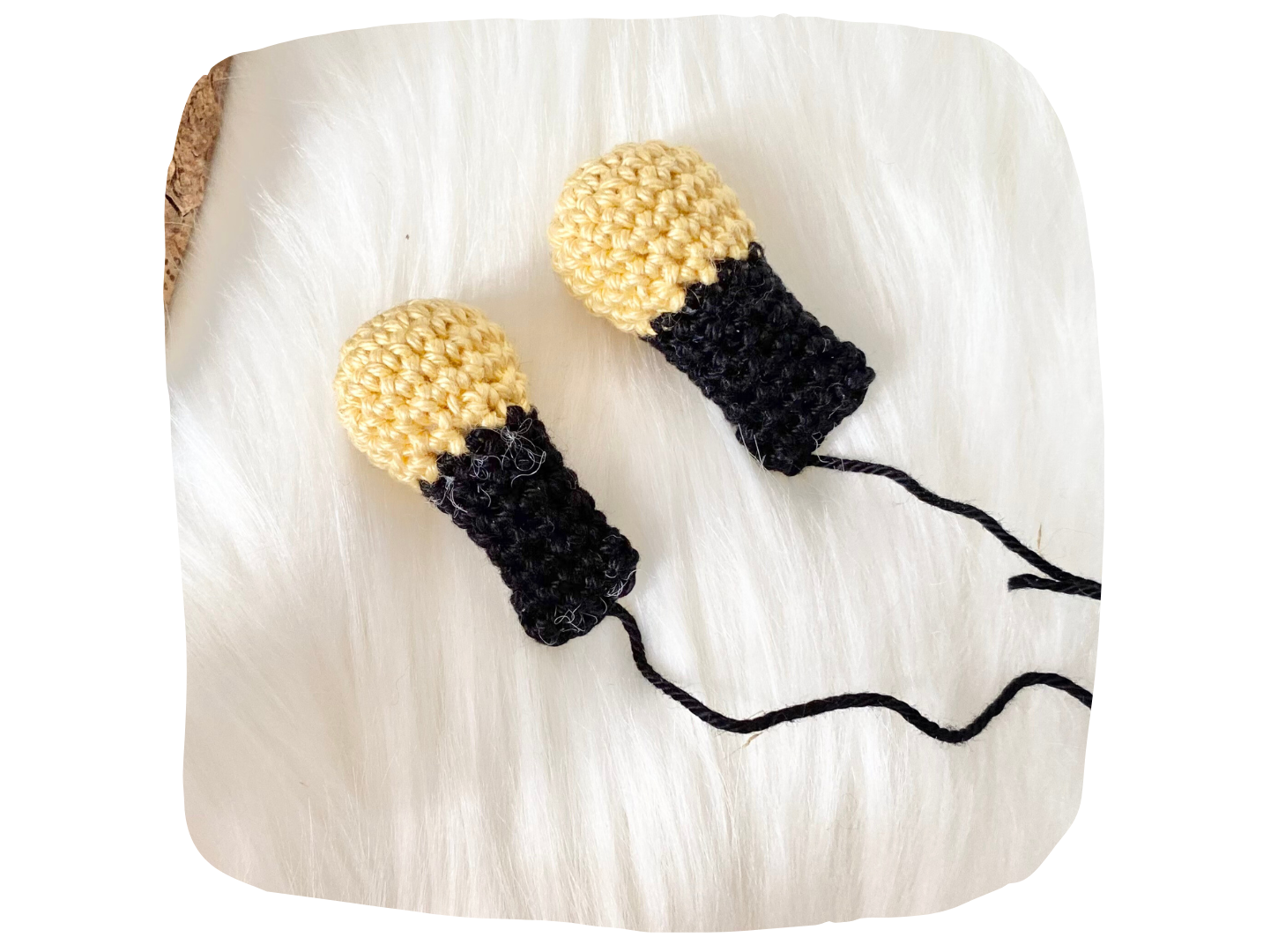 Blog-Inhaltsbild für 'Biene Bea, kostenlose Häkelanleitung von Wolldiamant'