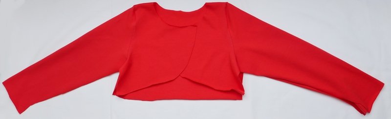 Blog-Inhaltsbild für 'Bolero nähen für Nähanfänger'