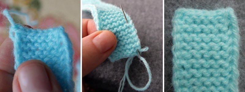 Blog-Inhaltsbild für 'Schal und Mütze für kleine Modepuppen - Kostenlose Strickanleitung'