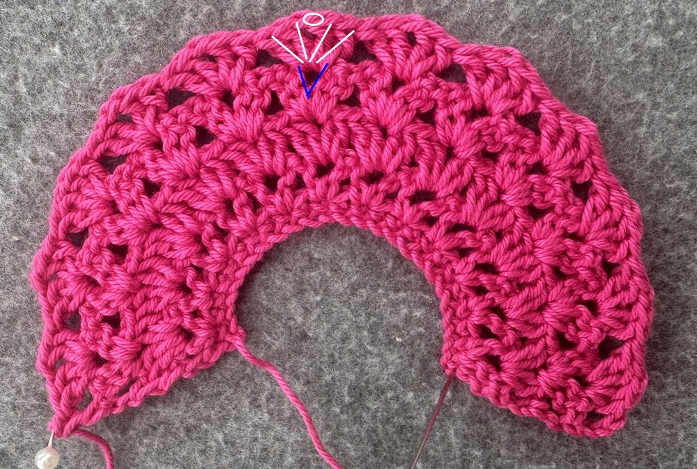 Blog-Inhaltsbild für 'Überrock oder Cape für kleine Puppen häkeln  – kostenlose Häkelanleitung'