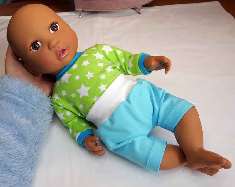 Blog-Inhaltsbild für 'Teil 3 - Meine ersten selbst genähten Puppensachen'