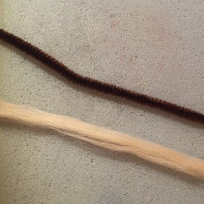 Blog-Inhaltsbild für 'Zarte Fee aus Filz ("Märchenwolle") - Teil 1'