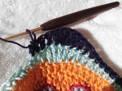 Blog-Inhaltsbild für 'Teil 3 - Kostenlose Häkelanleitung für einen gehäkelten Fahradsattelbezug'