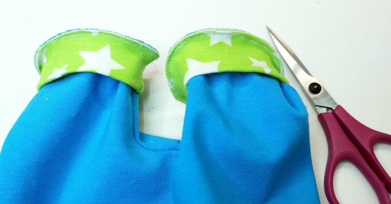 Blog-Inhaltsbild für 'Teil 3 - Meine ersten selbst genähten Puppensachen'