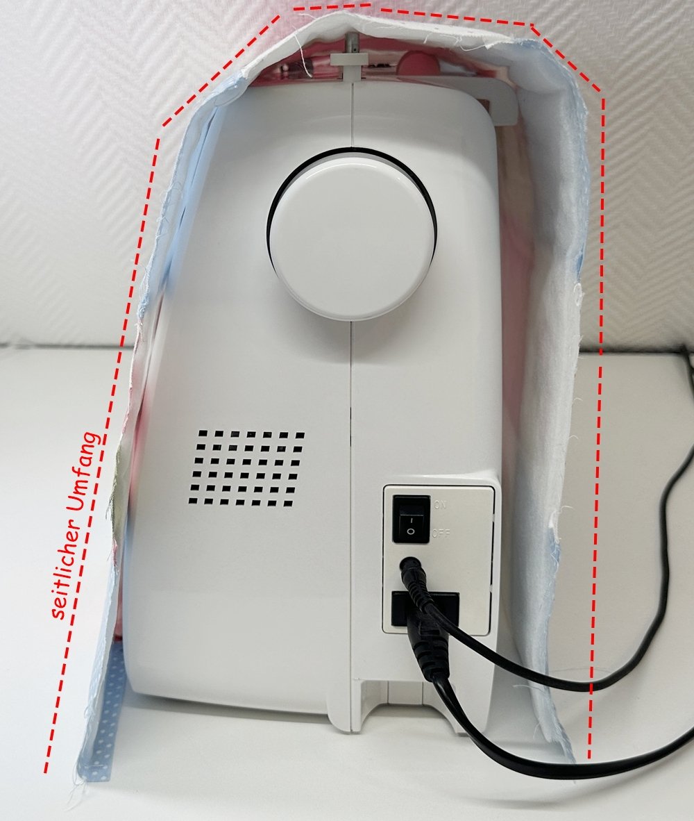 Blog-Inhaltsbild für 'Meine Nähmaschine - Teil 2: Nähmaschinenhaube nähen'