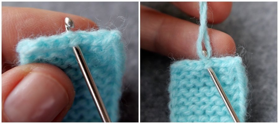 Blog-Inhaltsbild für 'Schal und Mütze für kleine Modepuppen - Kostenlose Strickanleitung'