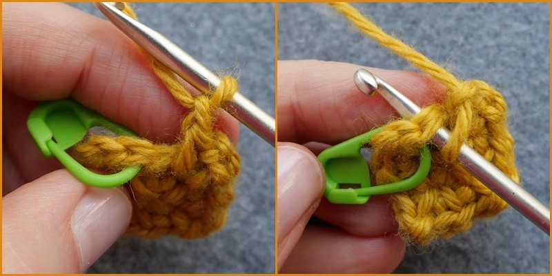 Blog-Inhaltsbild für 'Geniales Häkelmuster von innen nach außen - Kostenlose Häkelanleitung für Tasche'