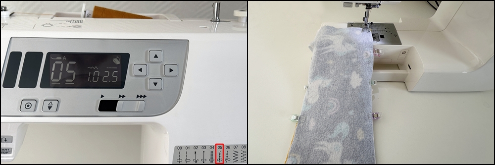 Blog-Inhaltsbild für 'Modernes Knoten-Stirnband in 2 Varianten nähen – Ratzfatz fertig'