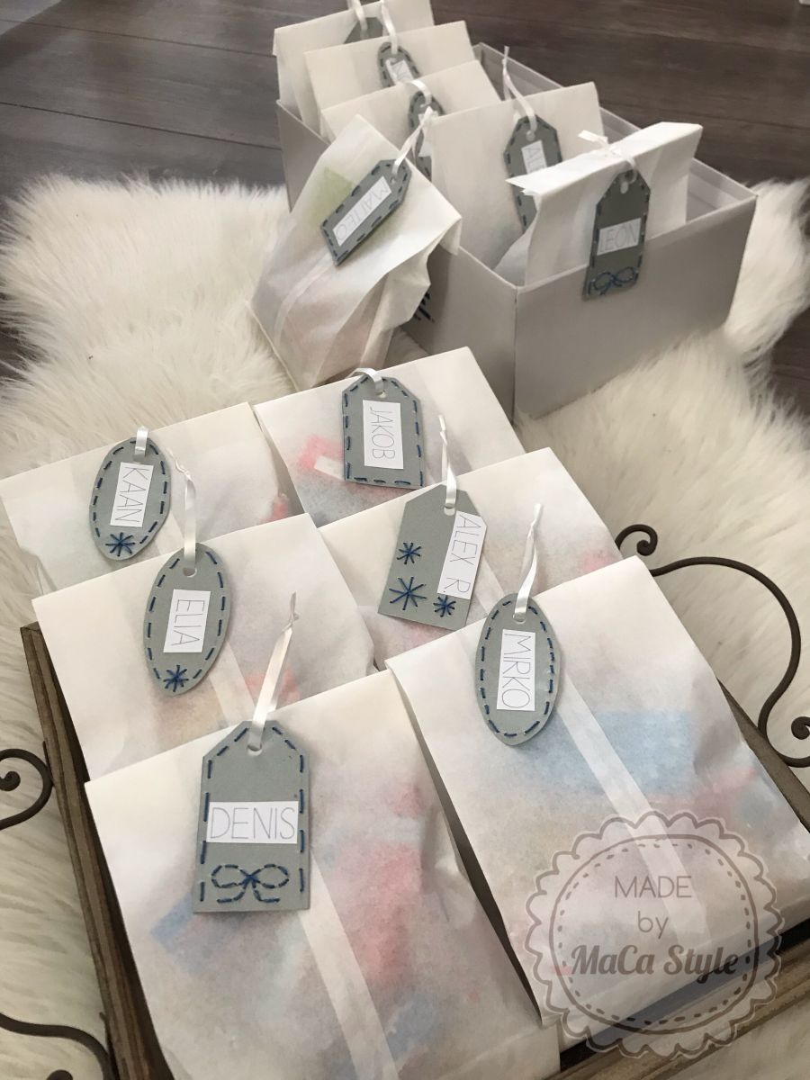 Blog-Inhaltsbild für '4 Geschenkverpackungen aus Wollresten'