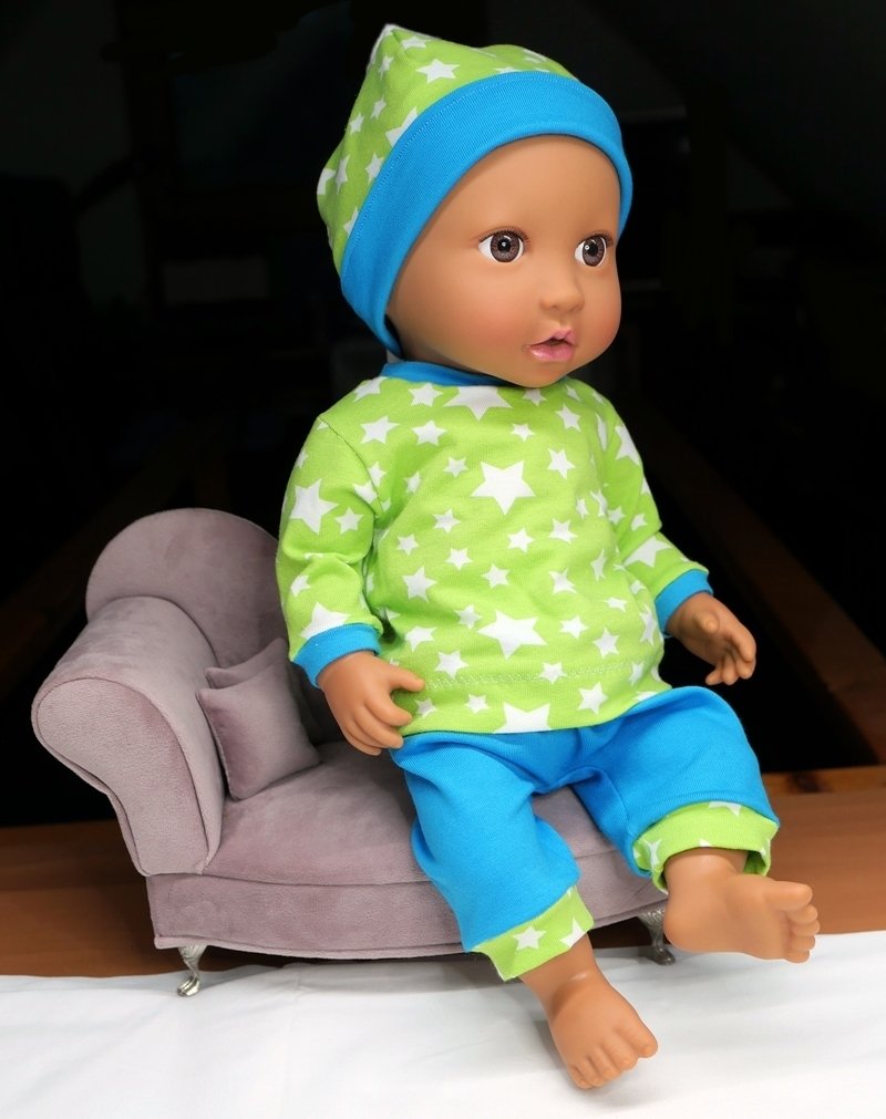 Blog-Inhaltsbild für 'Teil 3 - Meine ersten selbst genähten Puppensachen'