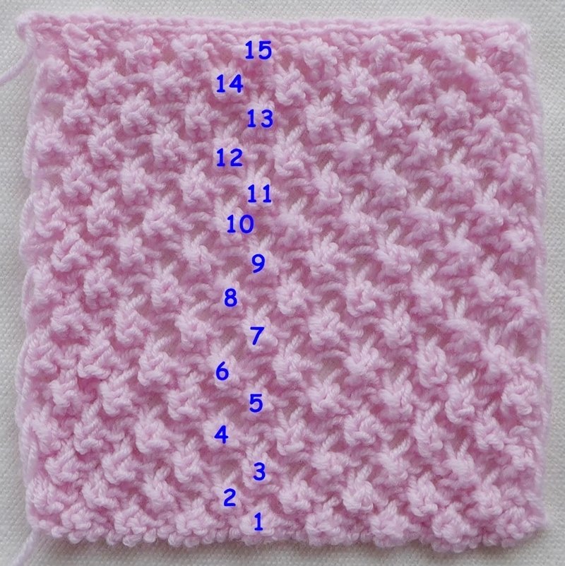 Blog-Inhaltsbild für 'Gratis Strickanleitung Decke im Röschenmuster'